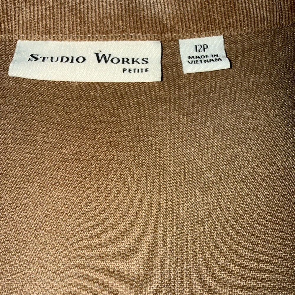Tan Corduroy Jacket - Picture 3 of 4
